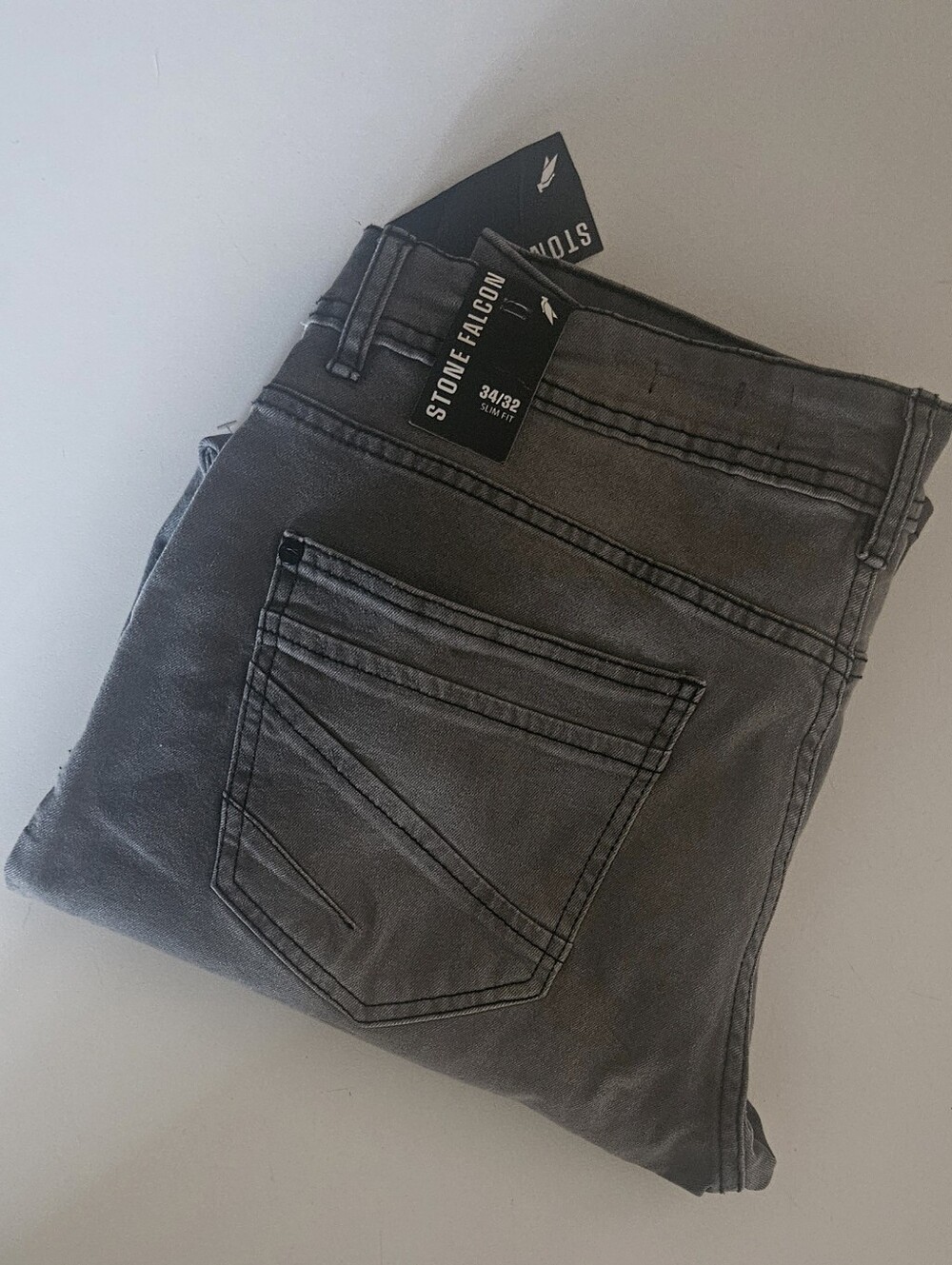 NWT Stone Falcon Stone Washed Denim Jeans